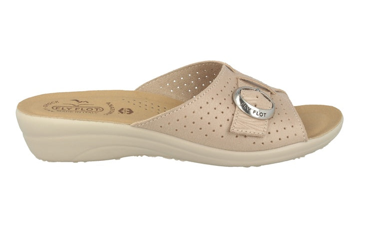 See the Classic Slide Women Sandals With Evopell Insole in the colour BEIGE, available in various sizes