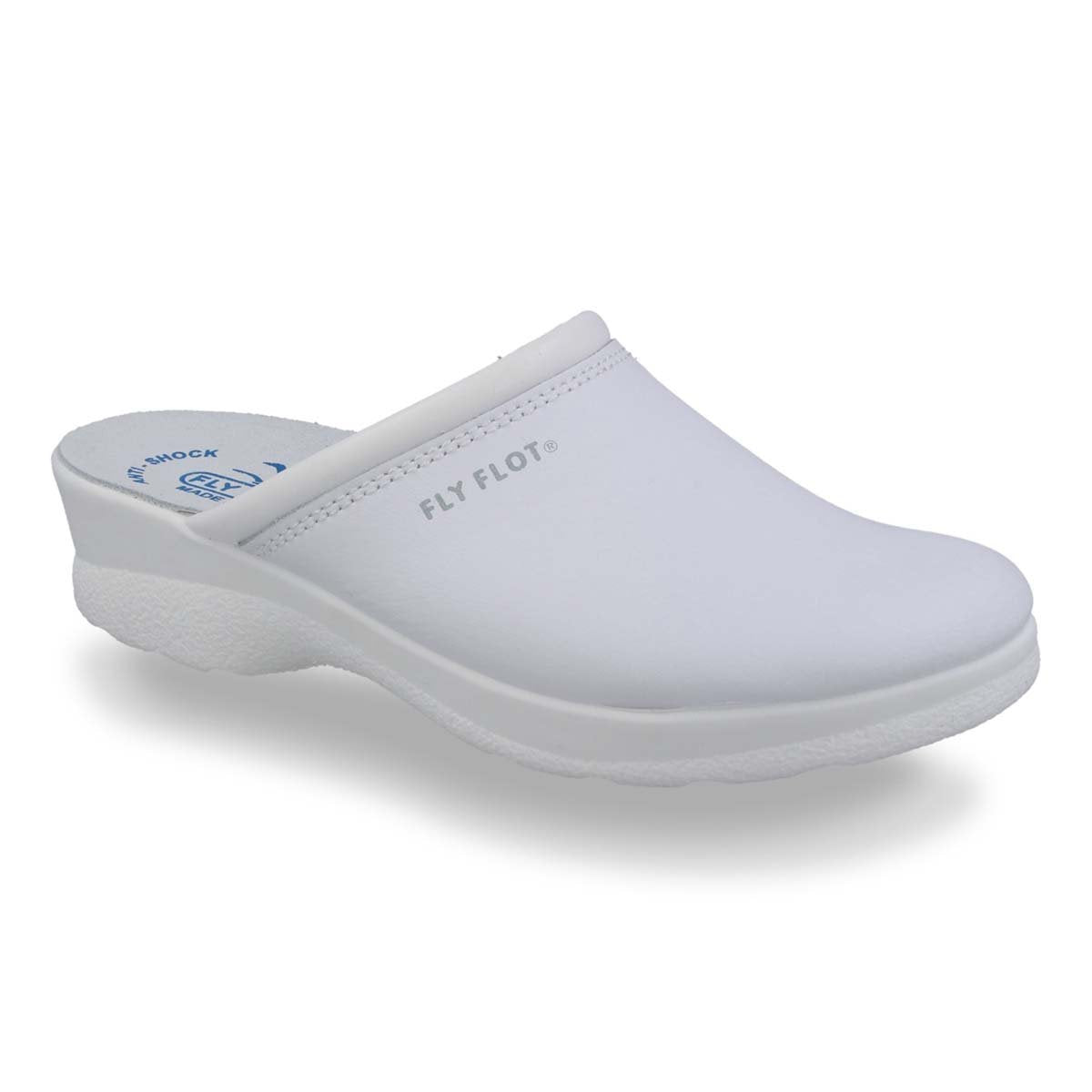 See the Leather Professional Women Clogs in the colour BLUE, available in various sizes