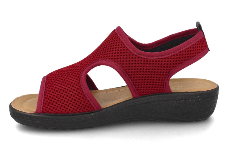 Velcro Back Strap Cloth Women Sandals ( 55B85FB )