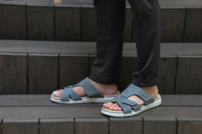 Trendy Velcro Slide Men Sandals