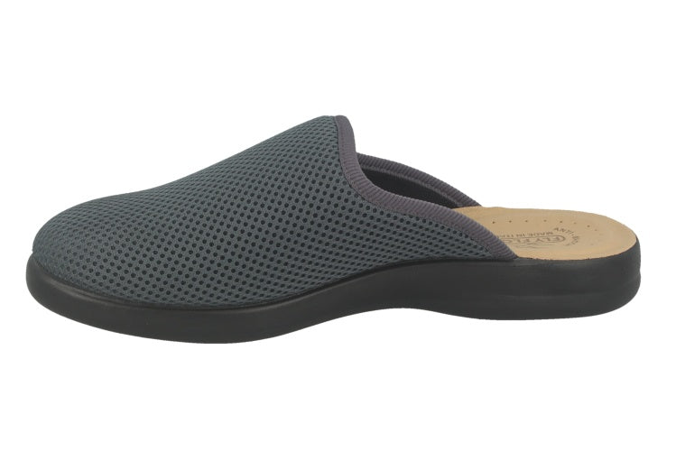 See the Stretch Mesh Cloth Men Clogs in the colour ANTHRACITE, available in various sizes