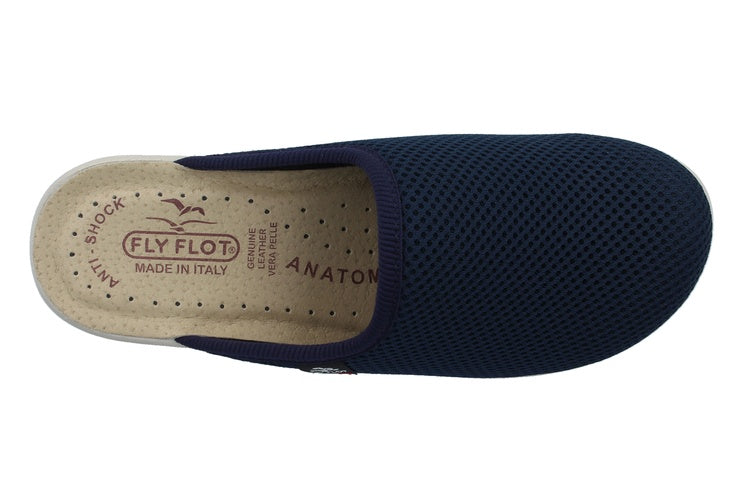 See the Lightweight Stretch Mesh Cloth Women Clogs With Faux Leather Insole in the colour ANTHRACITE, available in various sizes