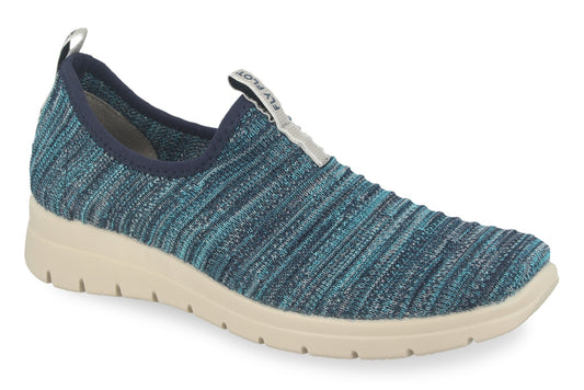 See the Stretch Mesh Cloth Sneakers Women Shoes With Memory Insole in the colour BLUE, available in various sizes