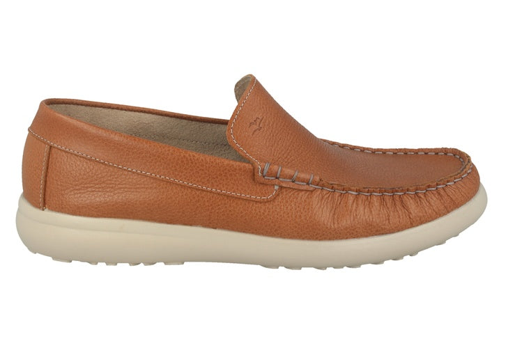 See the Leather Loafer Men Shoes in the colour BROWN, available in various sizes